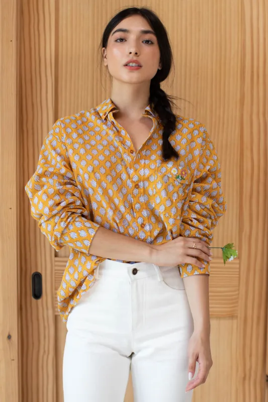 Ryan Shirt - Sisters Yellow Organic sold by Emerson Fry