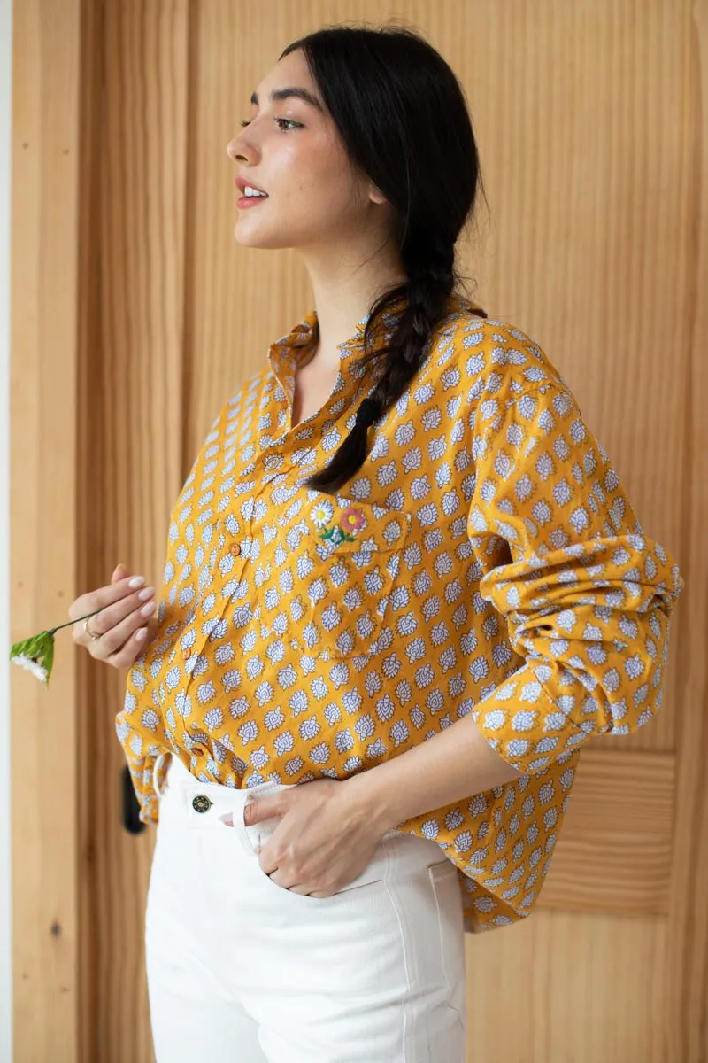 Ryan Shirt - Sisters Yellow Organic sold by Emerson Fry product image thumbnail 5