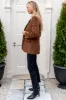 Atelier Blazer - Walnut Wool Cashmere sold by Emerson Fry