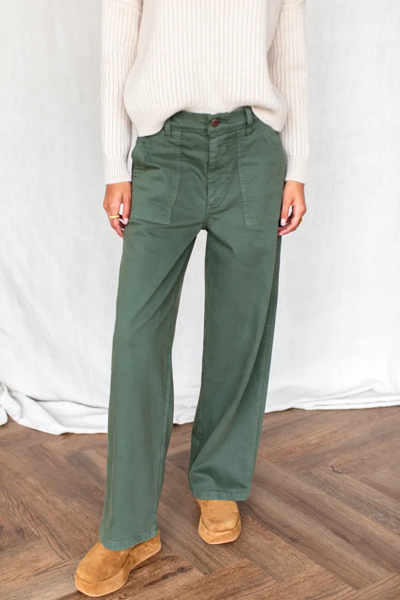 Vintage Army Pant Long - Vintage Green sold by Emerson Fry product image thumbnail 5