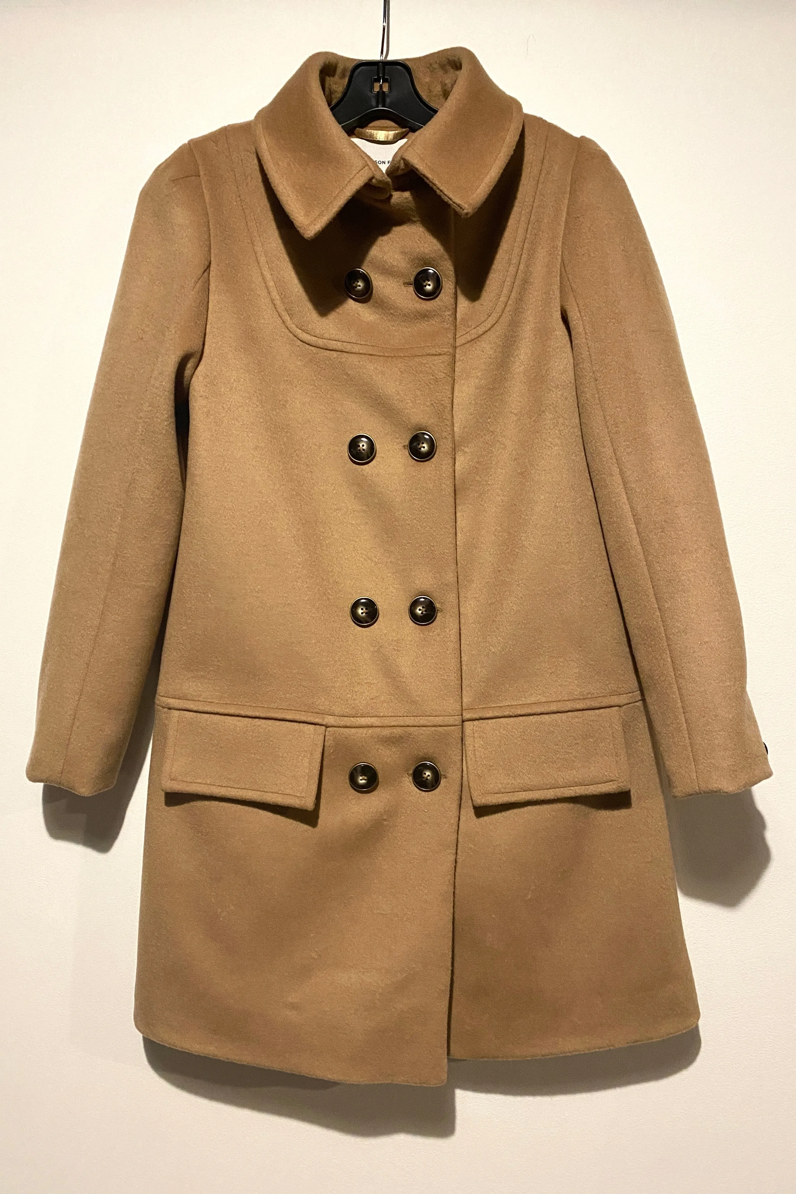 Jules Coat - Camel Wool Cashmere sold by Emerson Fry product image thumbnail 2