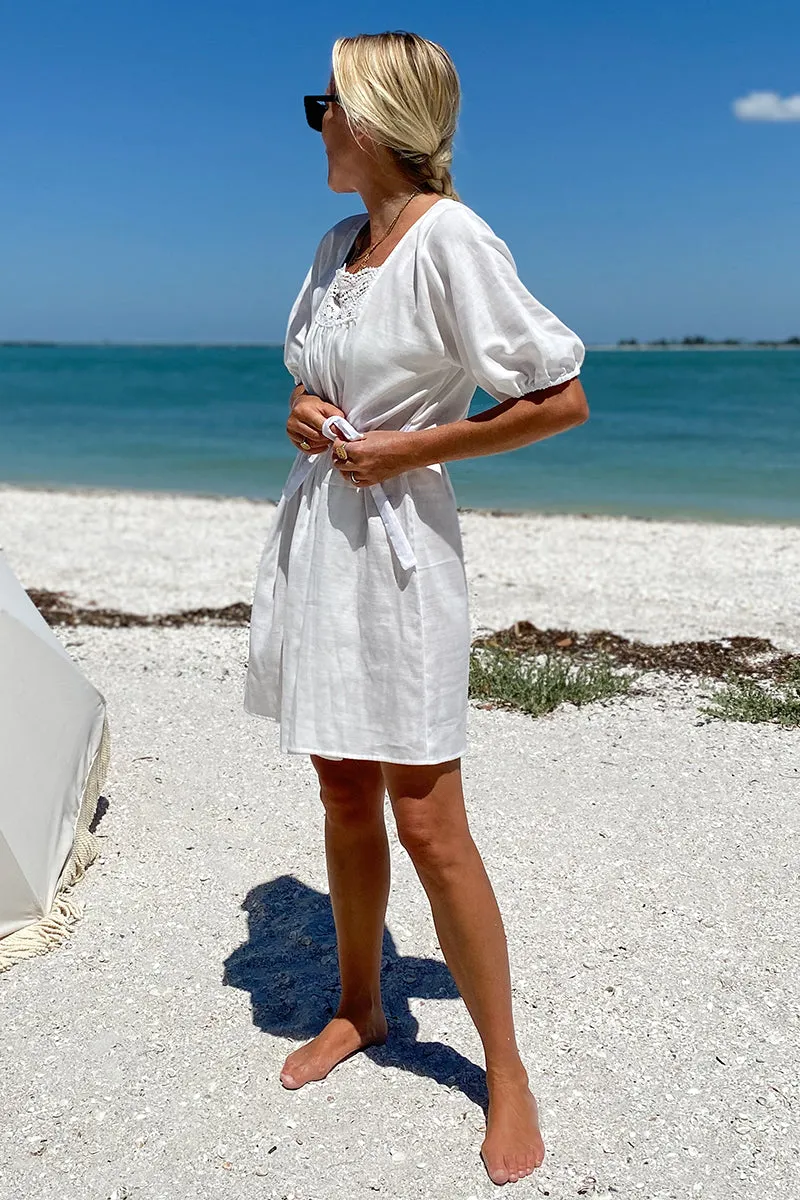 Rosemary Dress - White Organic sold by Emerson Fry product image thumbnail 2
