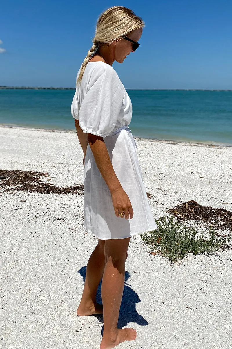 Rosemary Dress - White Organic sold by Emerson Fry product image thumbnail 5
