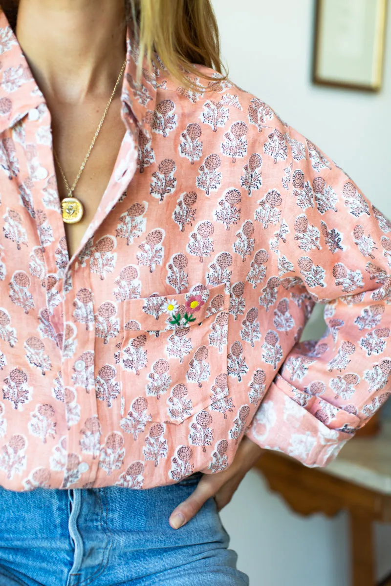 Ryan Shirt - Little Marigolds Apple Organic sold by Emerson Fry product image thumbnail 5
