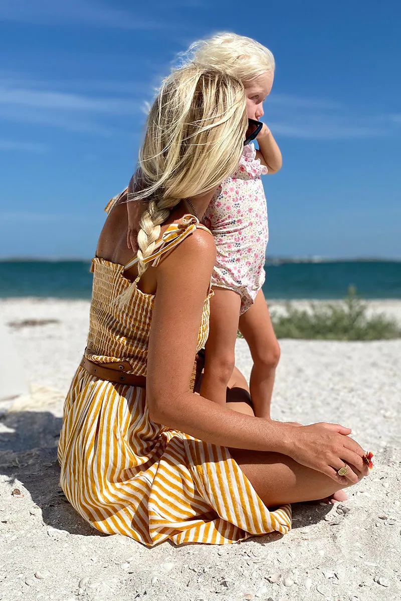 Santiago Sundress - Marigold Stripe sold by Emerson Fry product image thumbnail 4