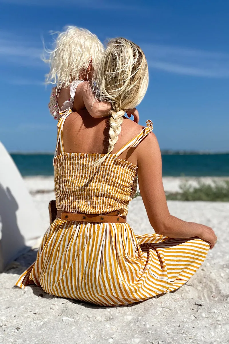 Santiago Sundress - Marigold Stripe sold by Emerson Fry product image thumbnail 2