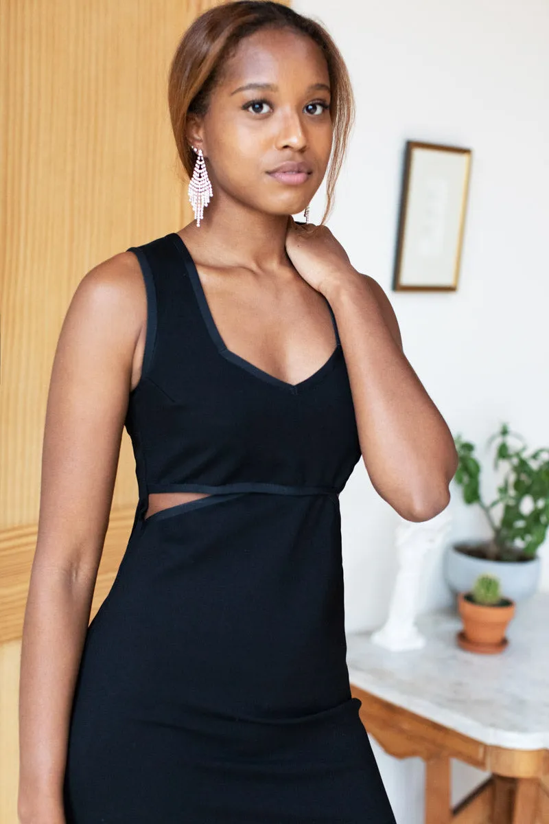 Nadja Cut Out Dress - Black Ponte sold by Emerson Fry product image thumbnail 2