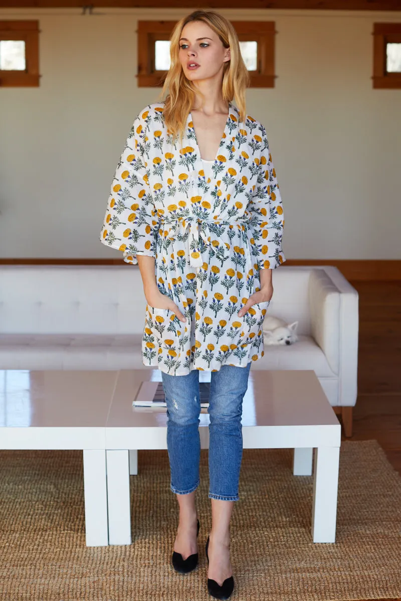 Fete Kimono - Marigolds sold by Emerson Fry product image thumbnail 3