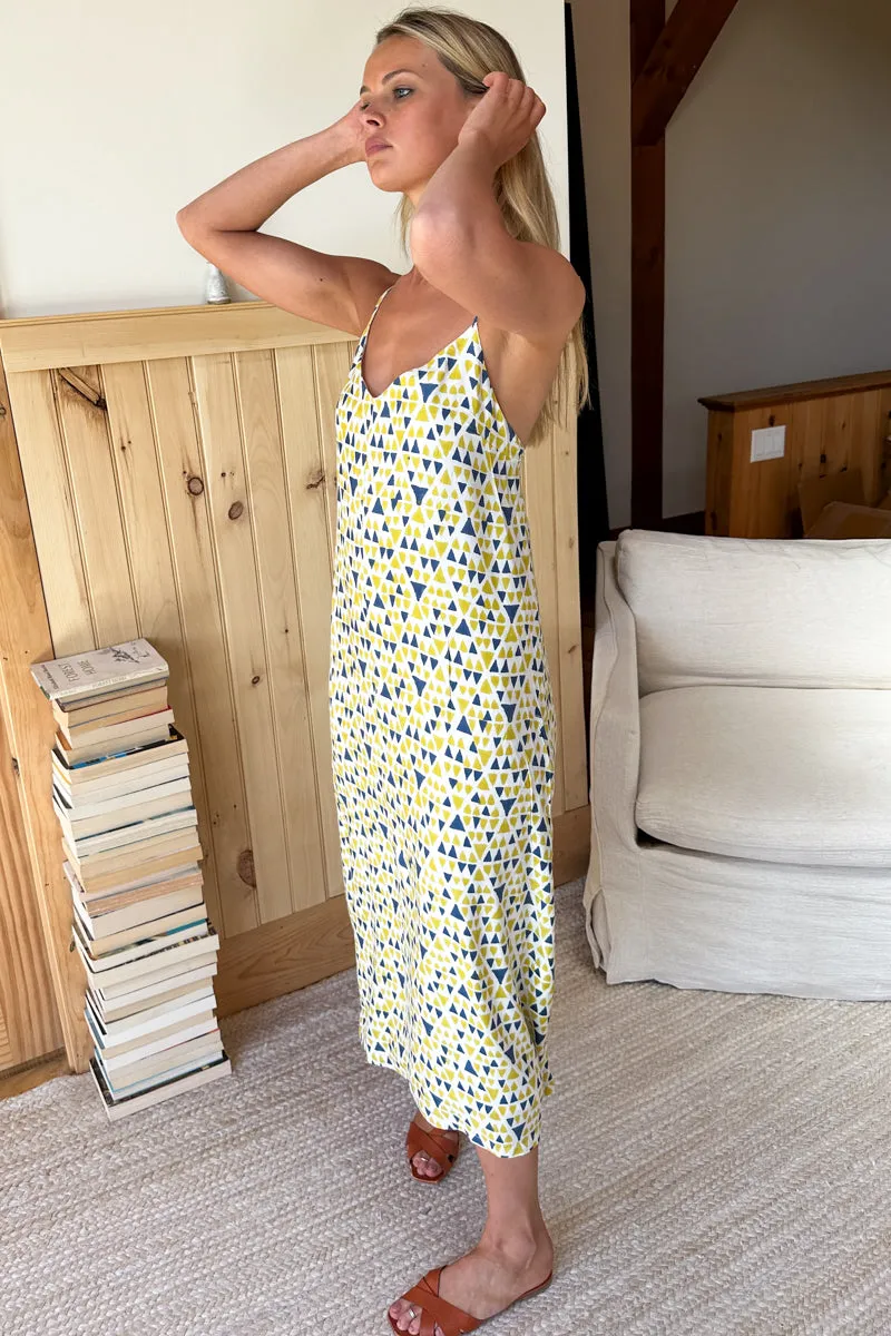 Front Seam Dress - Sand Castles Saffron sold by Emerson Fry product image thumbnail 3