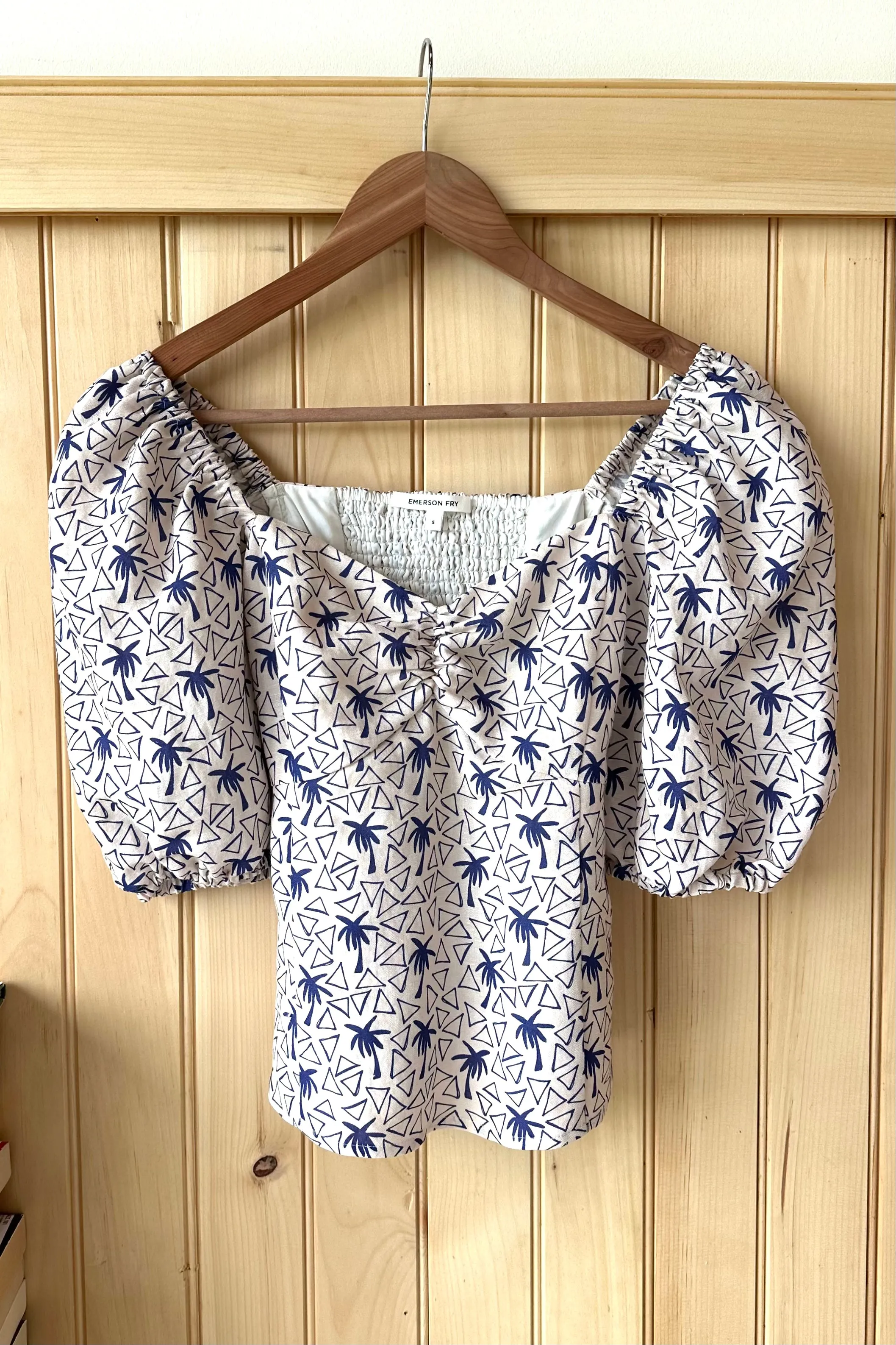 Frankie + Lou Top Long - Palm Hotel Linen sold by Emerson Fry product image thumbnail 2