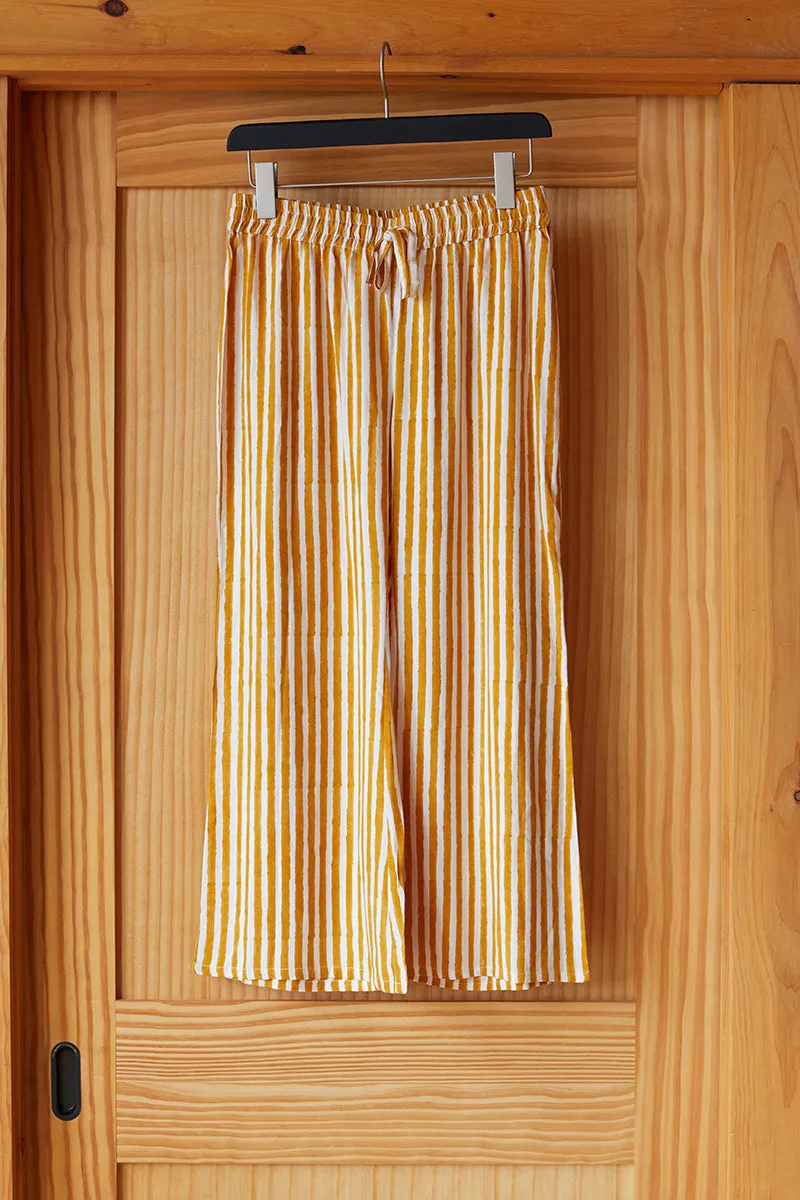 Bell Pant - Marigold Stripe sold by Emerson Fry product image thumbnail 3