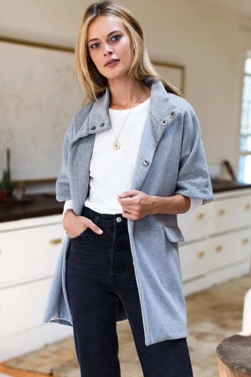 Layering Jacket - Grey Wool Cashmere sold by Emerson Fry product image thumbnail 3