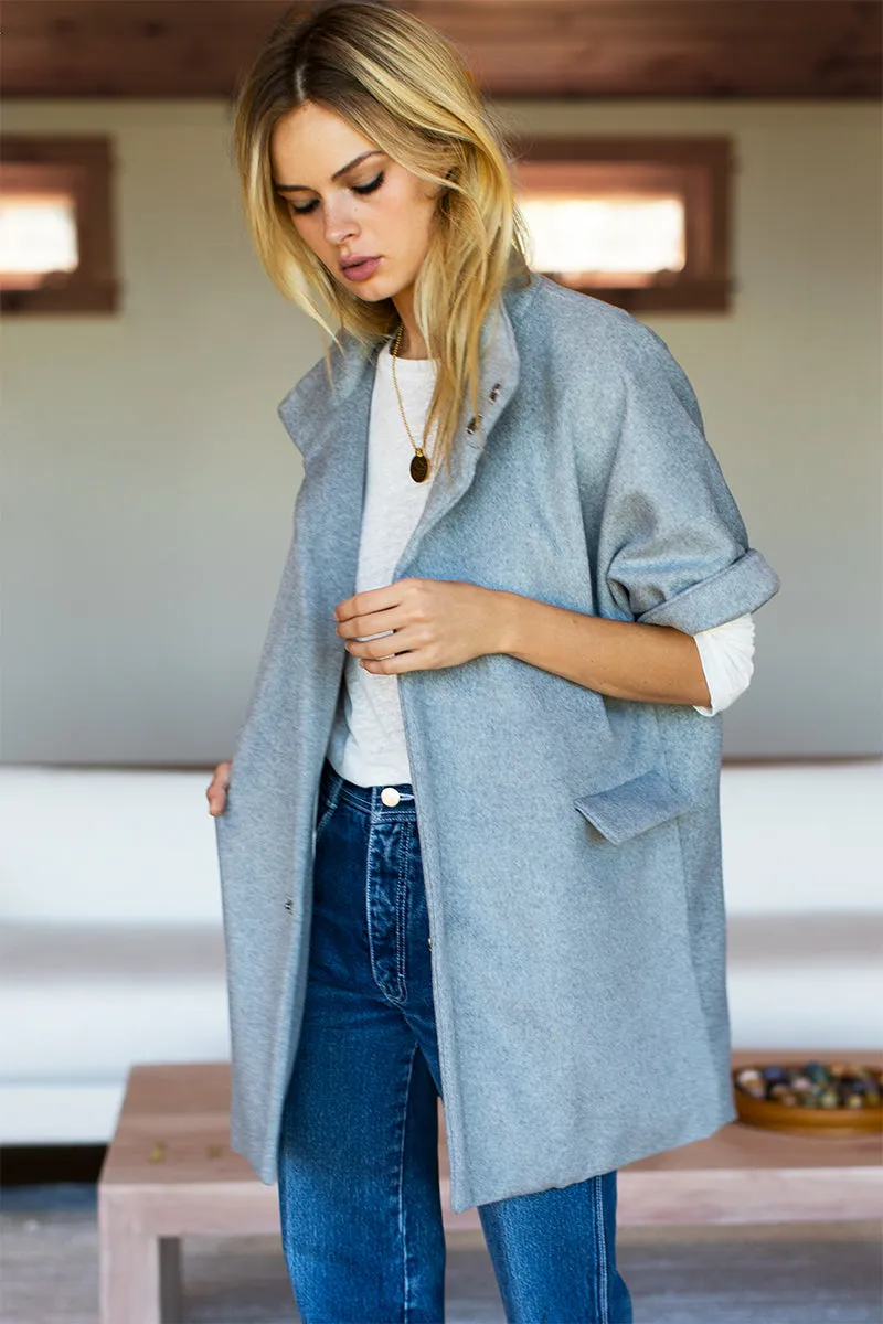 Layering Jacket - Grey Wool Cashmere sold by Emerson Fry product image thumbnail 5
