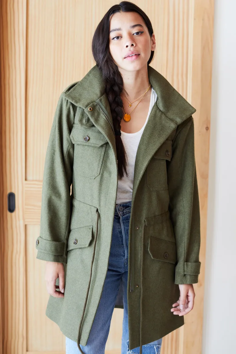 Vintage Army Coat - Army Wool sold by Emerson Fry