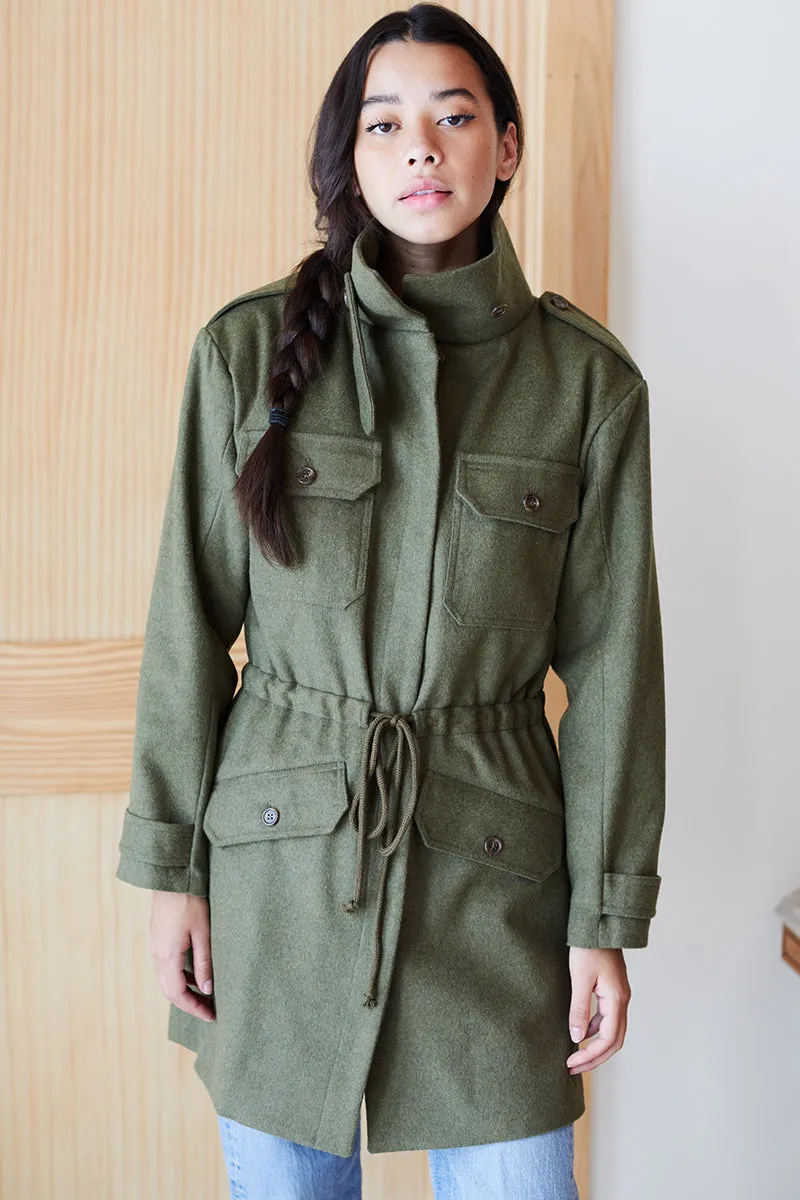 Vintage Army Coat - Army Wool sold by Emerson Fry product image thumbnail 2