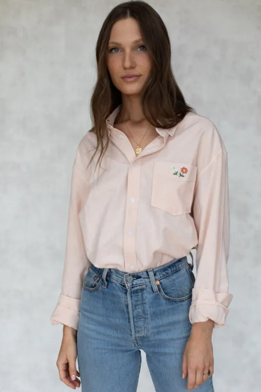 Ryan Shirt - Coral Blush Organic sold by Emerson Fry