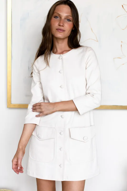 Gio Mod Dress - Salt made by Emerson Fry