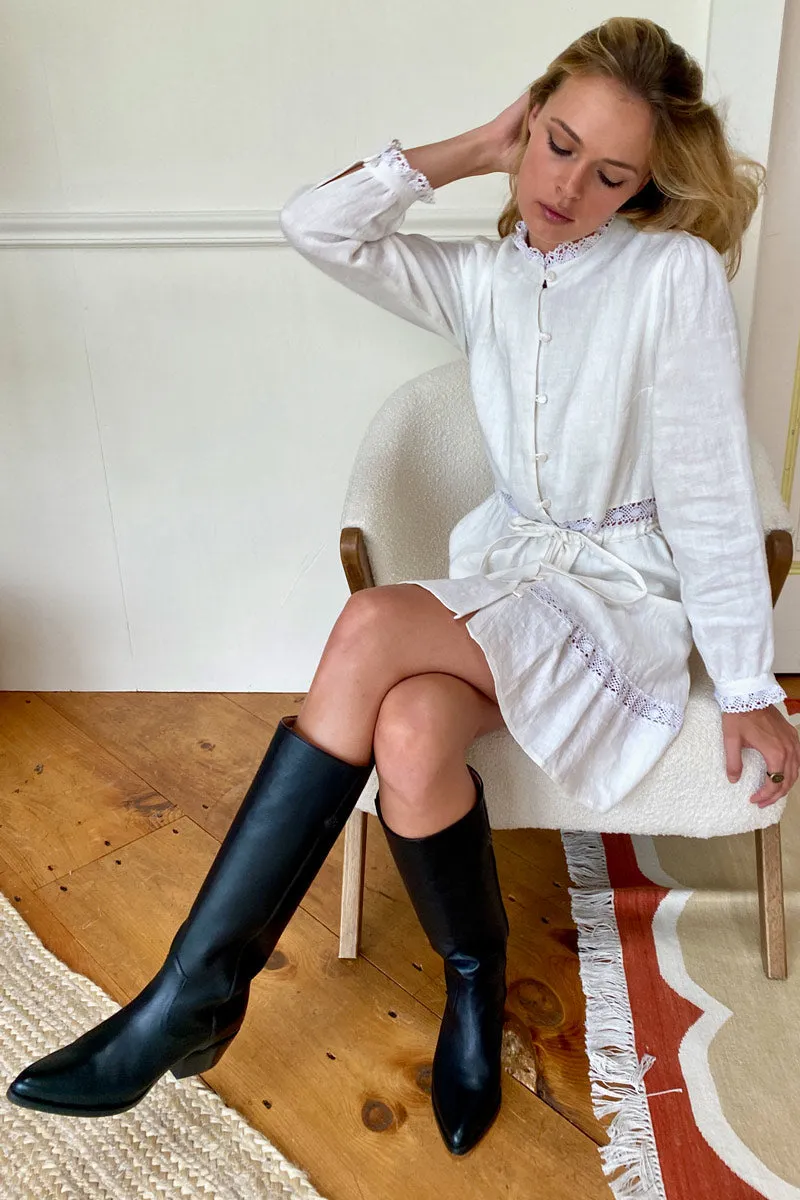 Tall Boot - Black Leather sold by Emerson Fry product image thumbnail 5