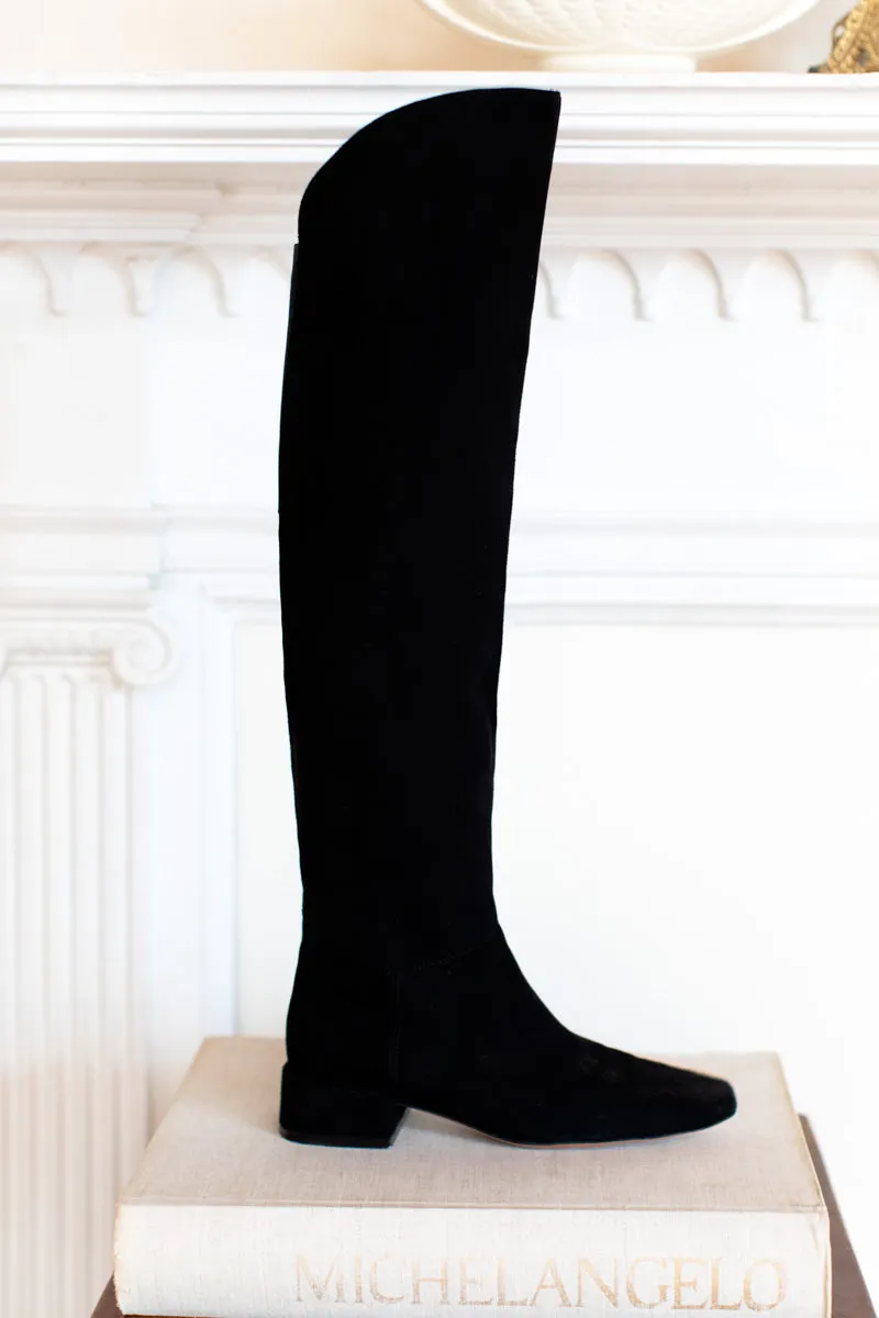 Over The Knee Boot - Black Suede - Imperfect sold by Emerson Fry product image thumbnail 3