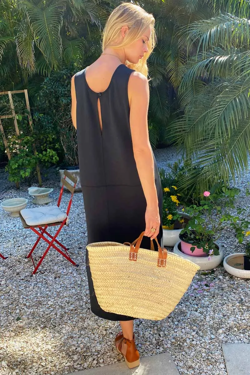 Edie Scoop Midi Dress - Black sold by Emerson Fry product image thumbnail 4