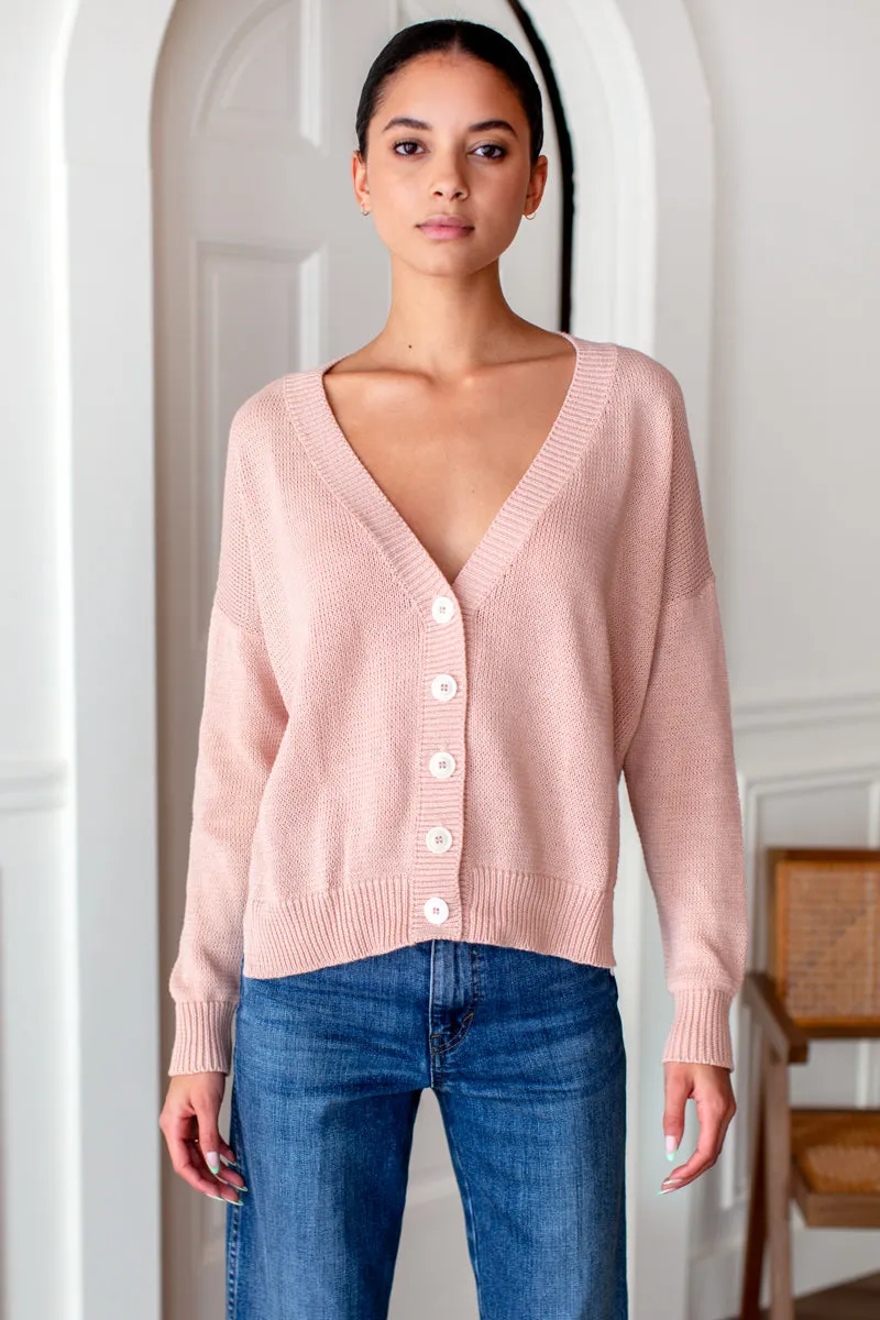 Carolyn Cardigan - Muted Clay Organic sold by Emerson Fry product image thumbnail 5