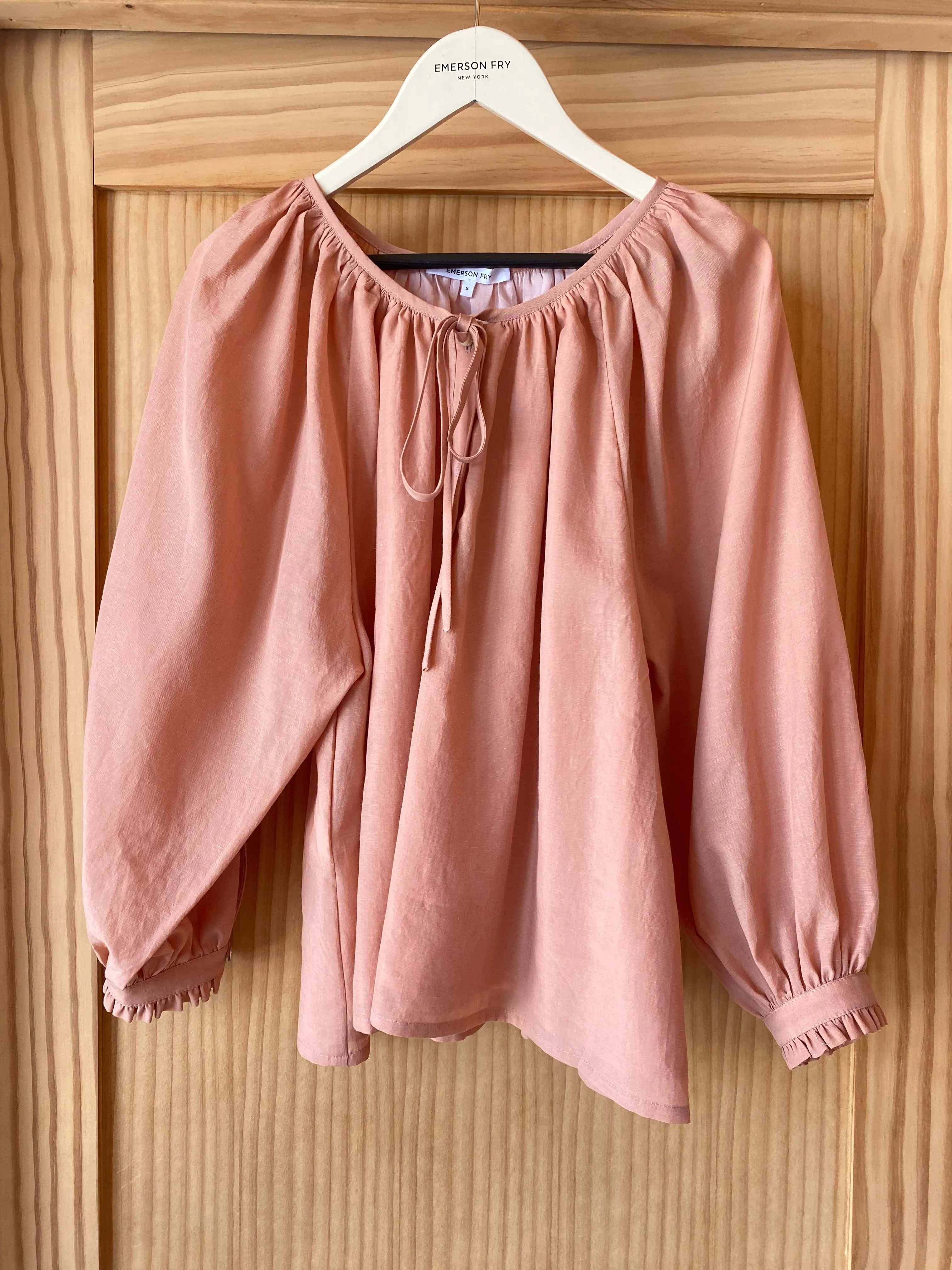 Lucy 2 Blouse - Ballet Pink sold by Emerson Fry product image thumbnail 3