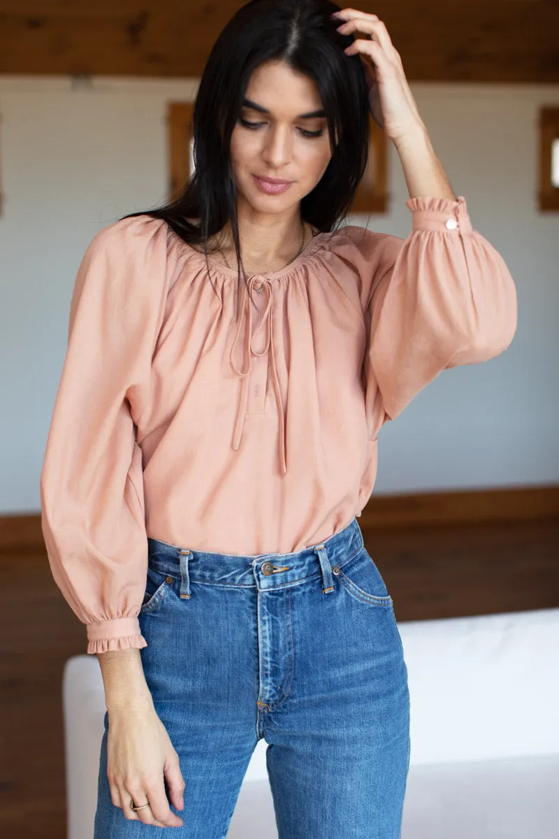 Lucy 2 Blouse - Ballet Pink sold by Emerson Fry product image thumbnail 2