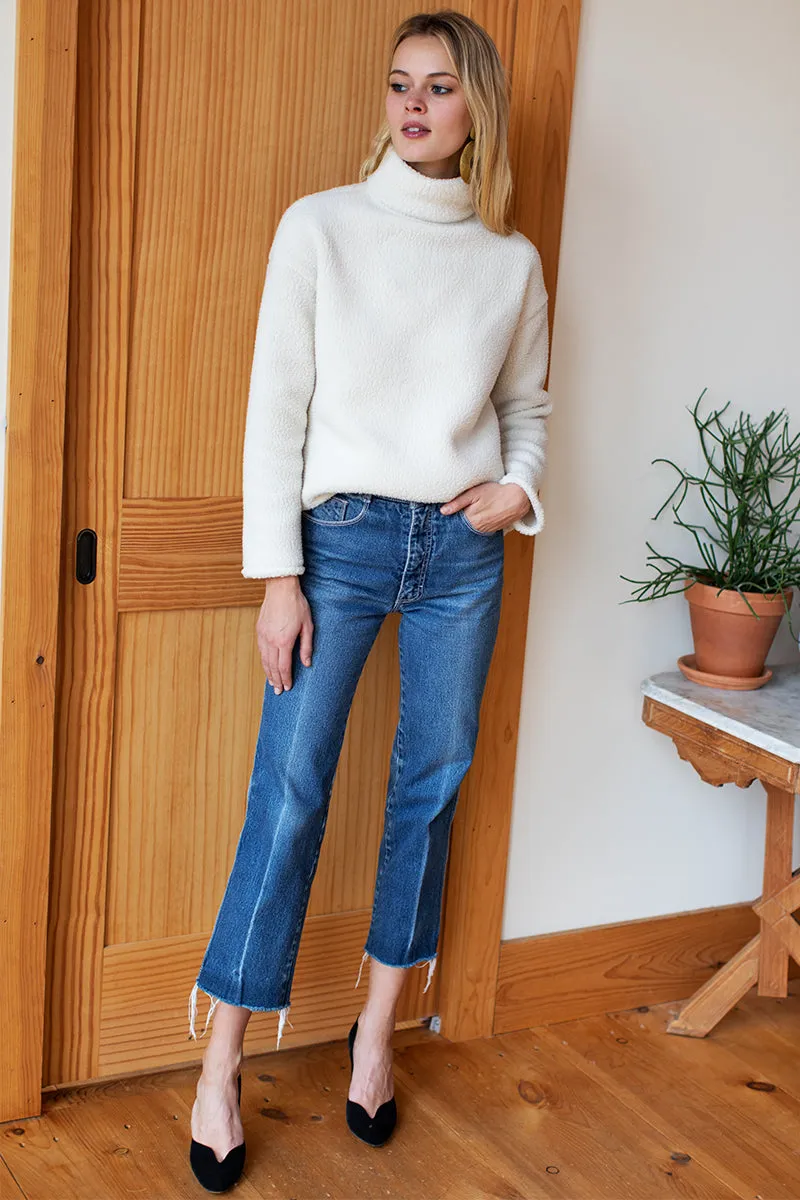 Edie Top - Ivory Fleece sold by Emerson Fry product image thumbnail 4