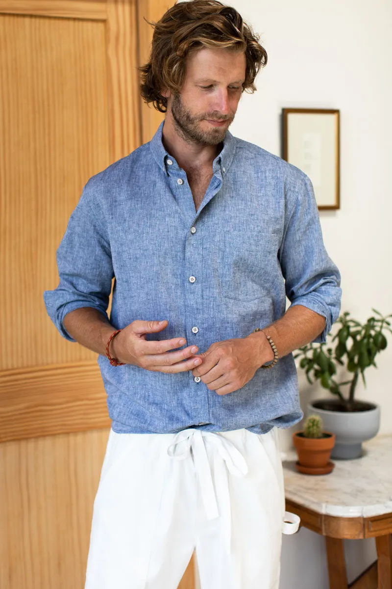 Ryan Shirt - Denim Hemp Organic sold by Emerson Fry product image thumbnail 2