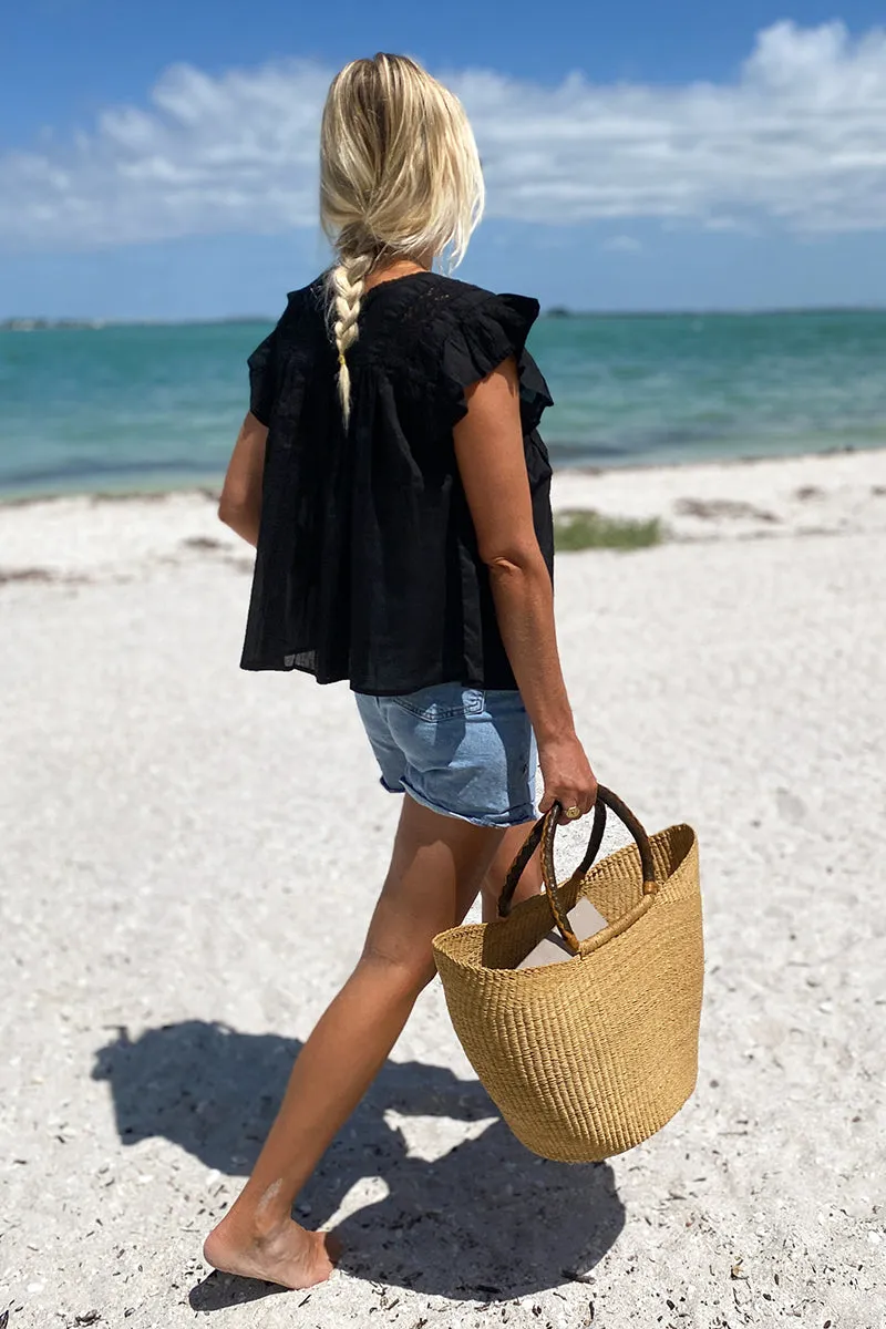 Bijou Blouse - Black Organic sold by Emerson Fry product image thumbnail 5