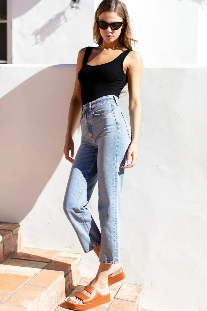 Vintage Stovepipe Ankle - Washed Indigo sold by Emerson Fry product image thumbnail 3