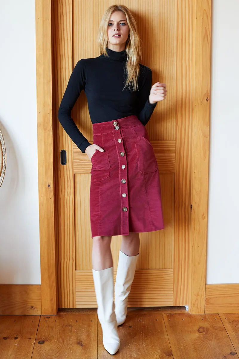 Margot Skirt - Vintage Red sold by Emerson Fry product image thumbnail 2