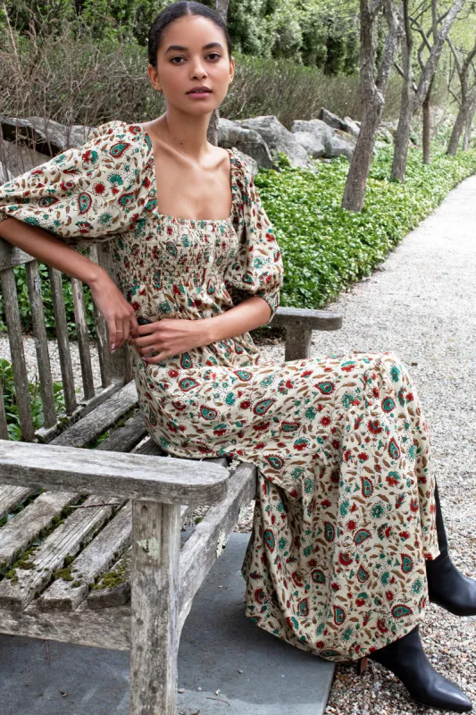 Santiago 3 Maxi Dress - Leela sold by Emerson Fry