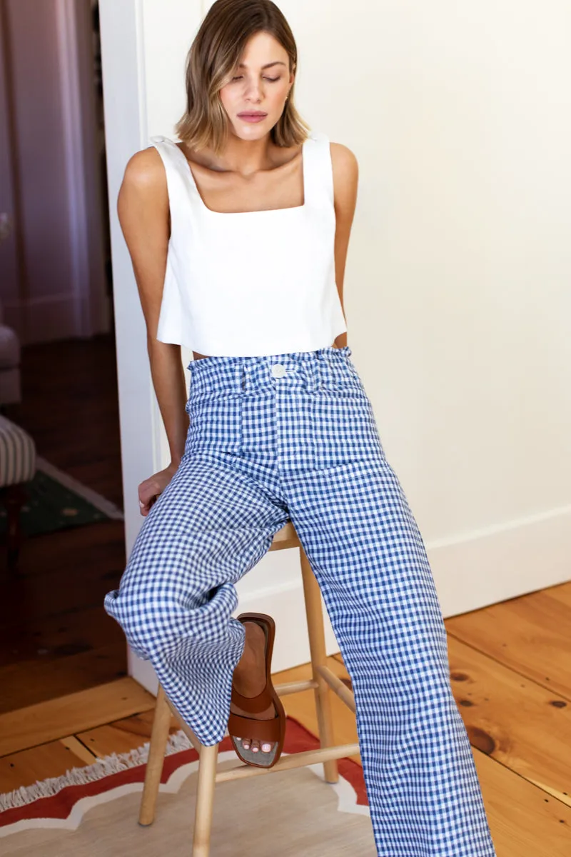 Orchard Wide Leg Pant - Delfini Linen sold by Emerson Fry