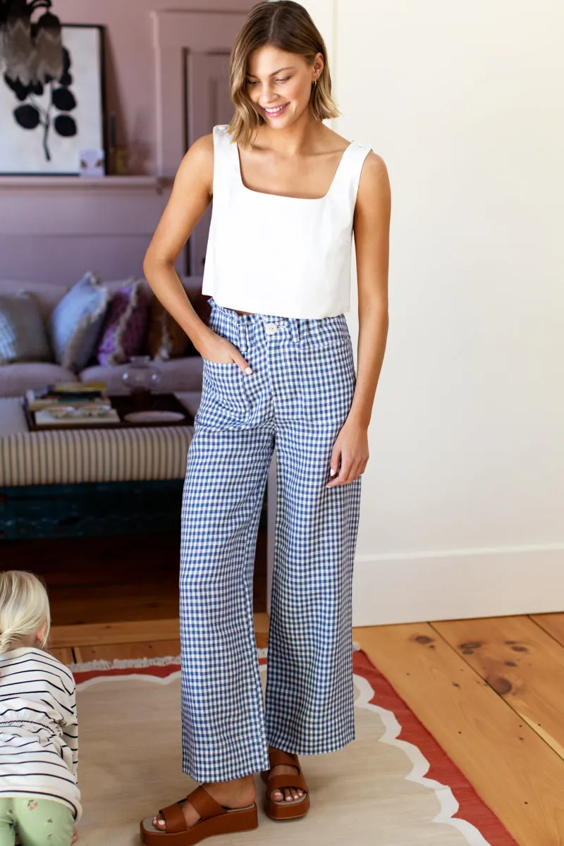 Orchard Wide Leg Pant - Delfini Linen sold by Emerson Fry product image thumbnail 5