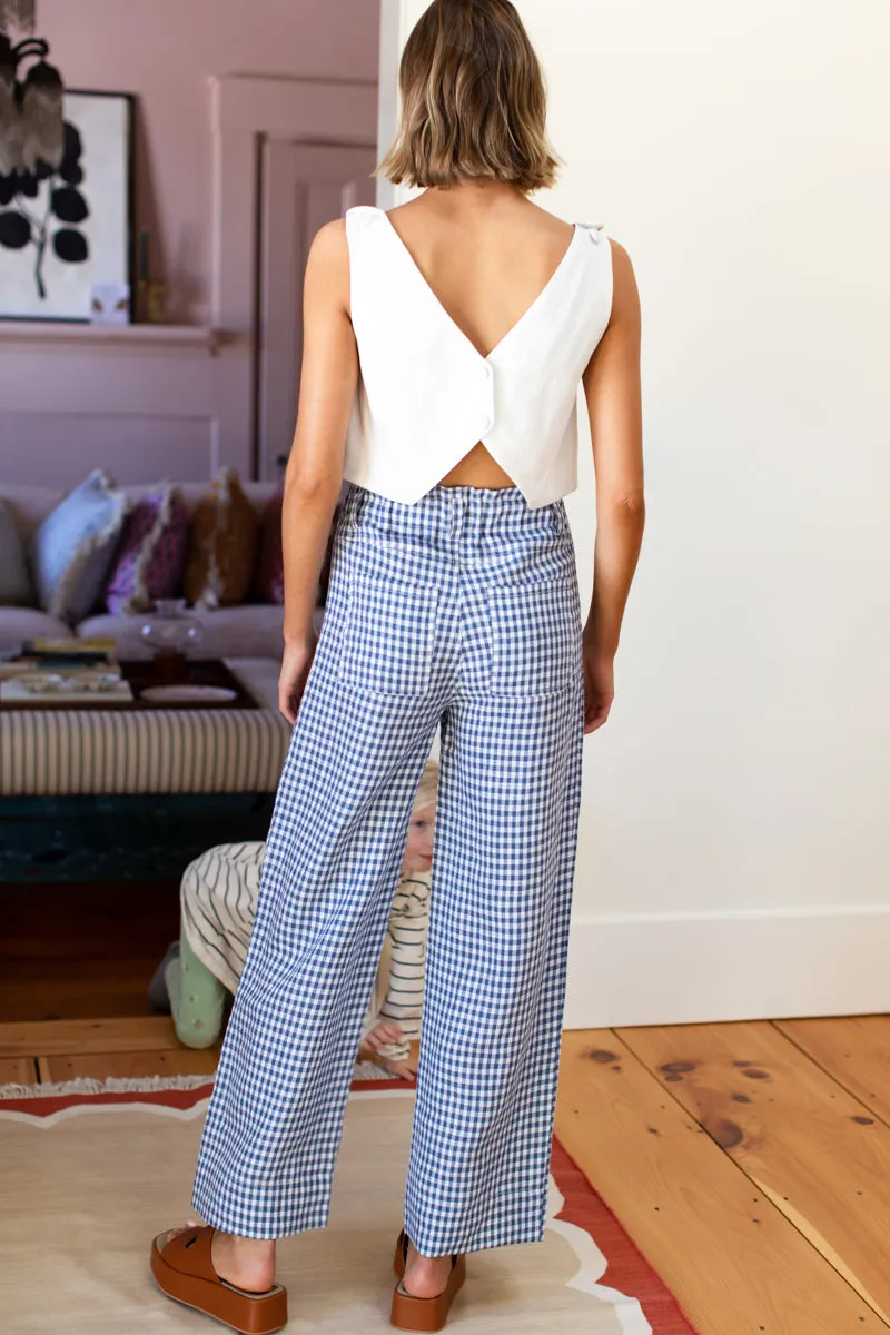 Orchard Wide Leg Pant - Delfini Linen sold by Emerson Fry product image thumbnail 4