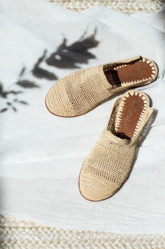 Woven Slide - Natural sold by Emerson Fry