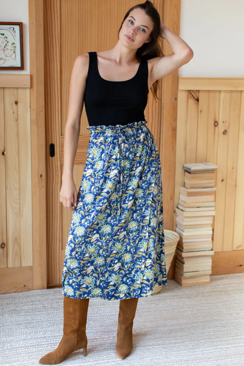 Drawstring Skirt - Pincushion Flower Satin sold by Emerson Fry product image thumbnail 3