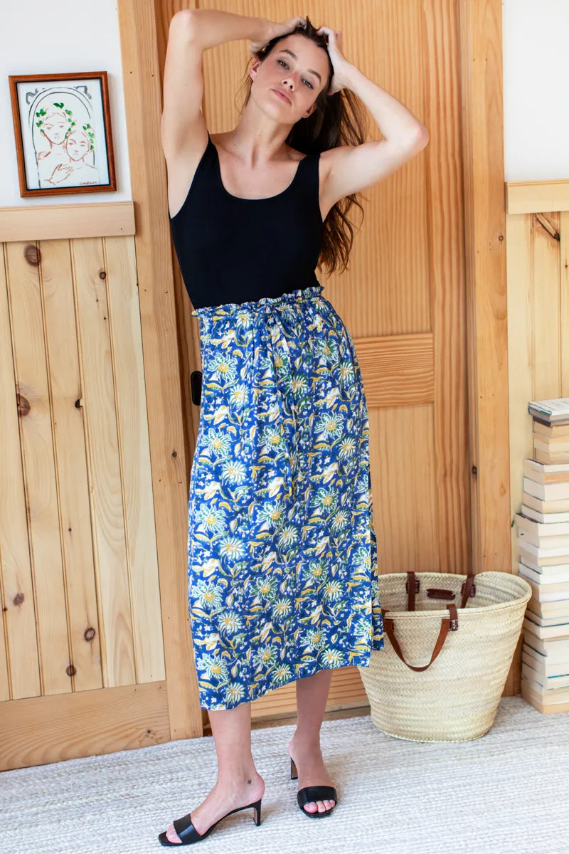 Drawstring Skirt - Pincushion Flower Satin sold by Emerson Fry product image thumbnail 4