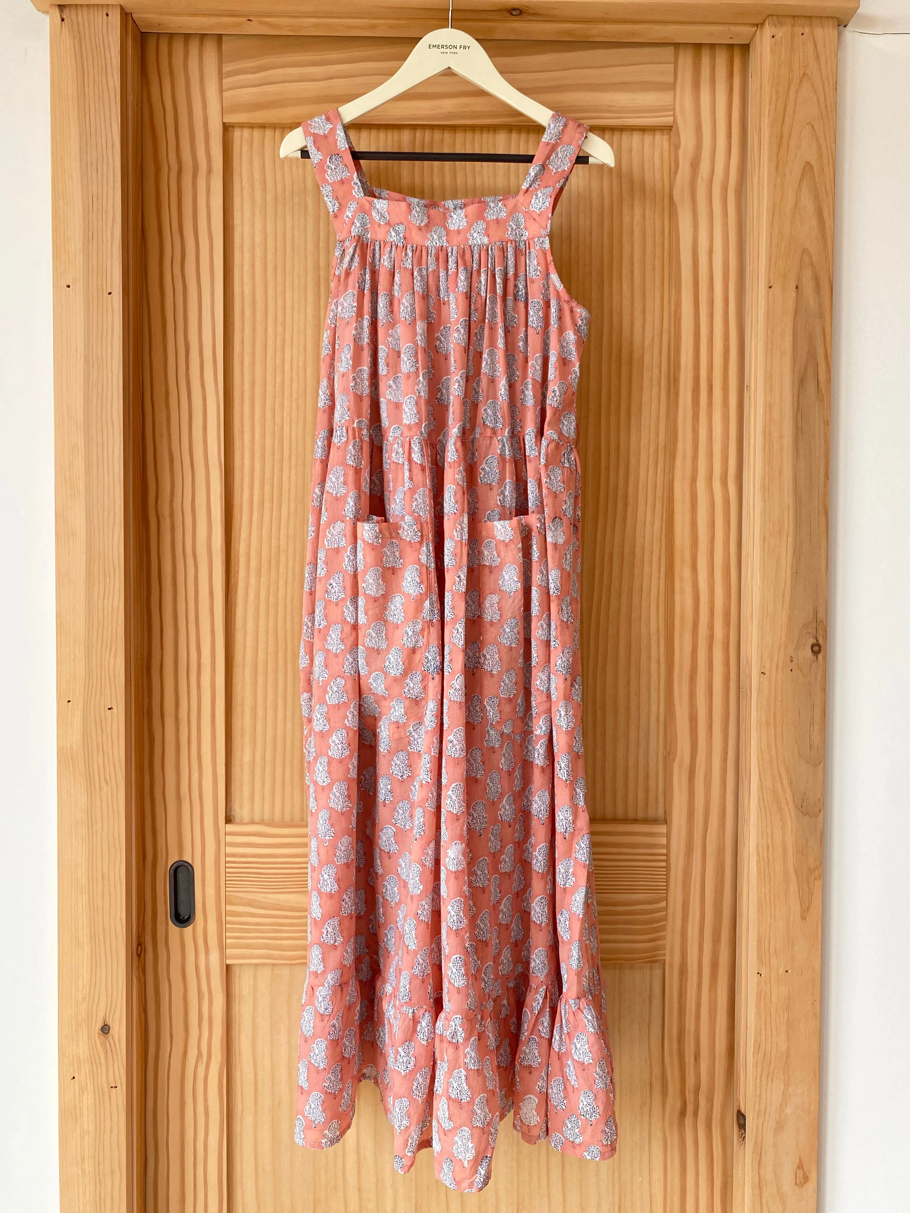 Mia Market Dress - Little Marigolds Apple + White Organic sold by Emerson Fry product image thumbnail 2