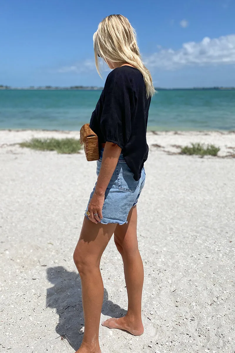 Rosemary Top - Black Organic sold by Emerson Fry product image thumbnail 3