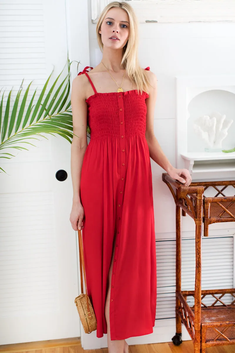Santiago Sundress - Bright Red sold by Emerson Fry product image thumbnail 3
