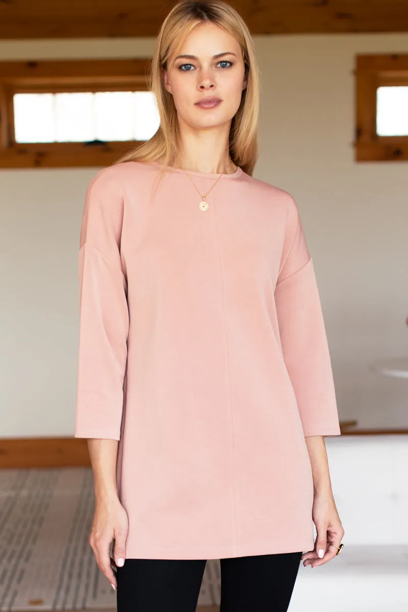 Edie Crewneck Dress - Mellow Rose sold by Emerson Fry product image thumbnail 5