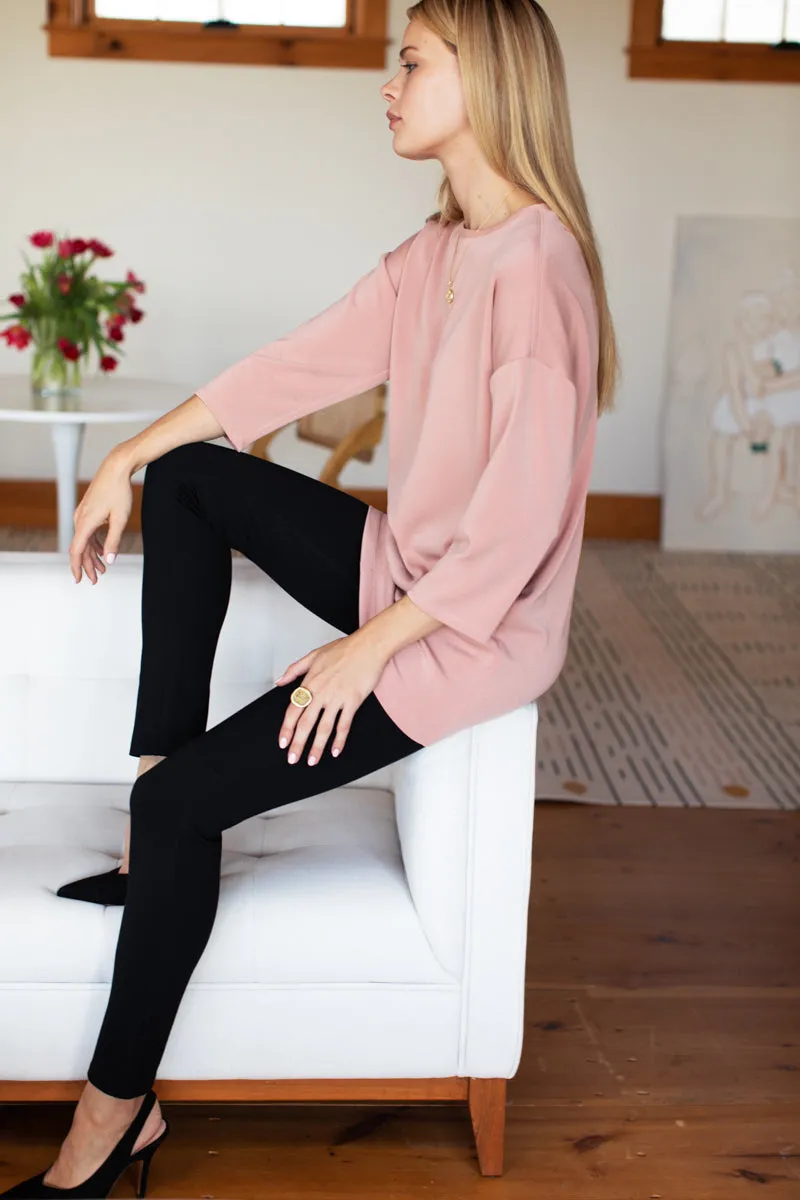 Edie Crewneck Dress - Mellow Rose sold by Emerson Fry product image thumbnail 4
