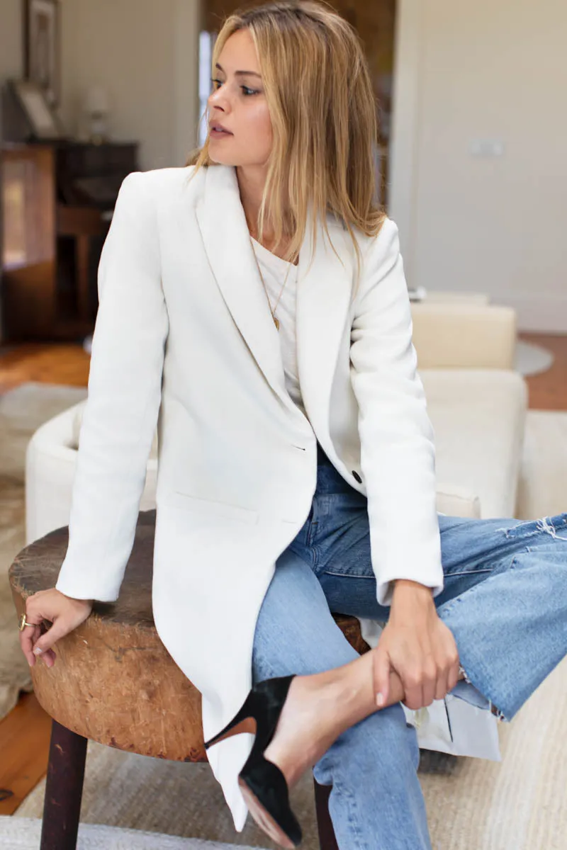 Tailored Coat - White sold by Emerson Fry product image thumbnail 4