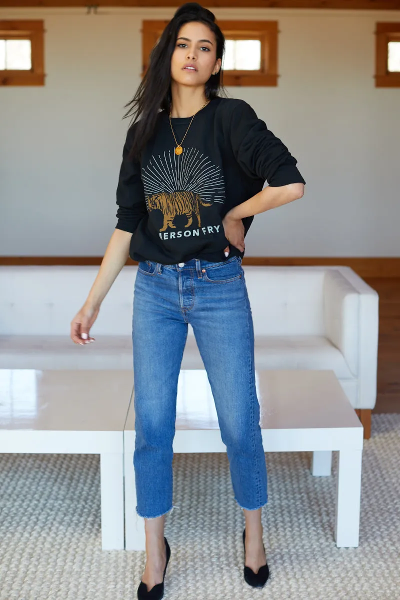 Tiger Sweatshirt - Black sold by Emerson Fry product image thumbnail 3