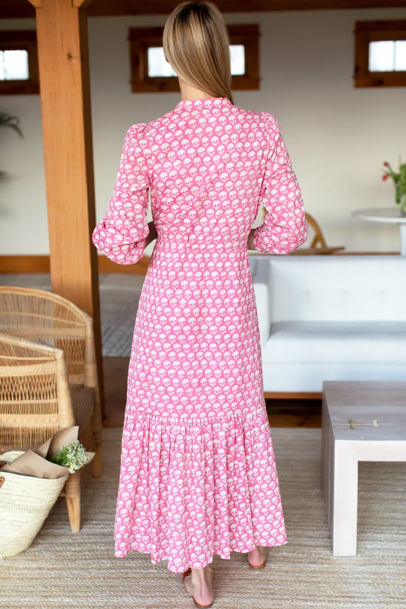 Frances Dress 3 - Crescent Flower Bon Pink Organic sold by Emerson Fry product image thumbnail 3