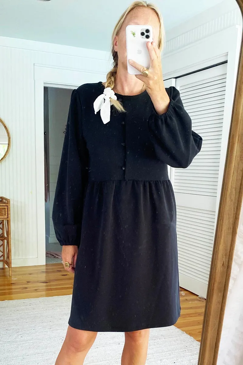 Selby Short Knit Dress - Black sold by Emerson Fry product image thumbnail 2