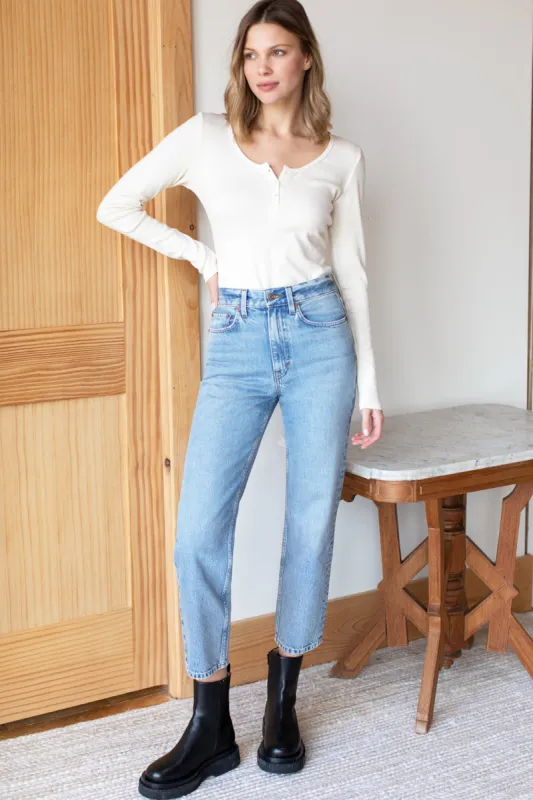 Ella Ballet Top - Natural Organic made by Emerson Fry