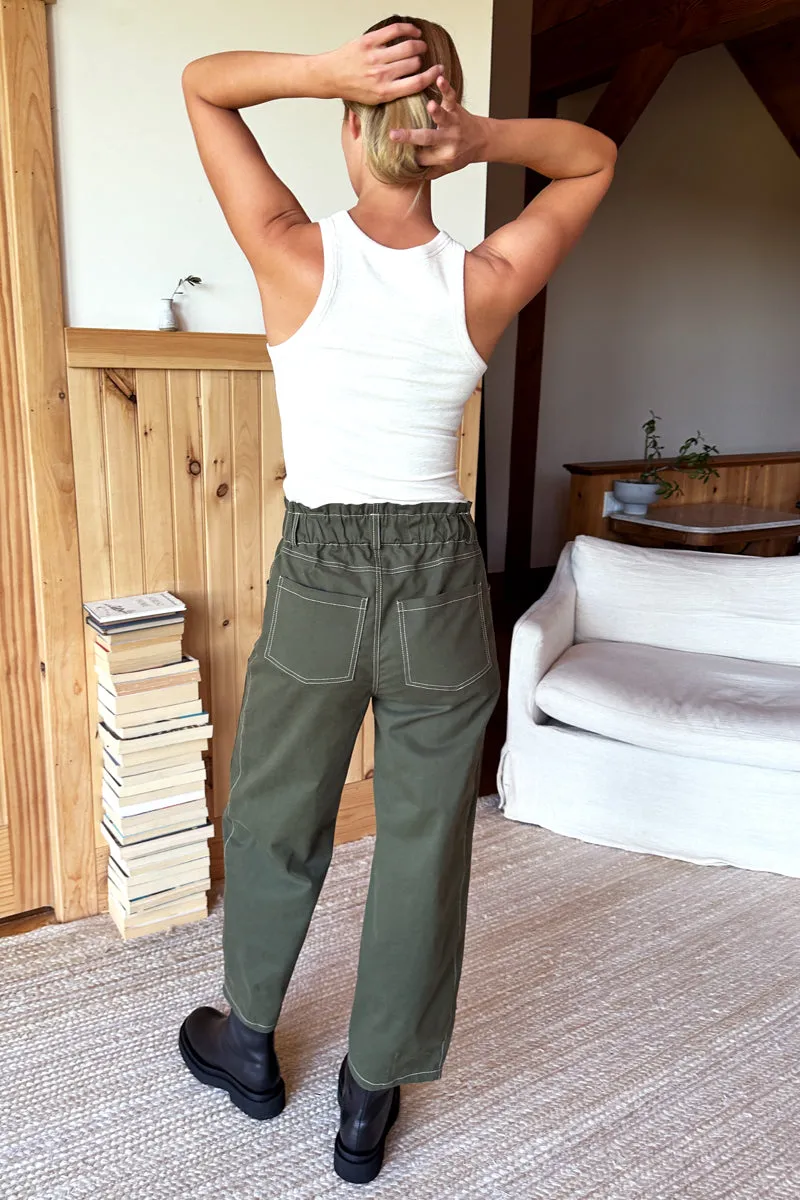 Barrel Work Pant - Olive Organic sold by Emerson Fry product image thumbnail 4
